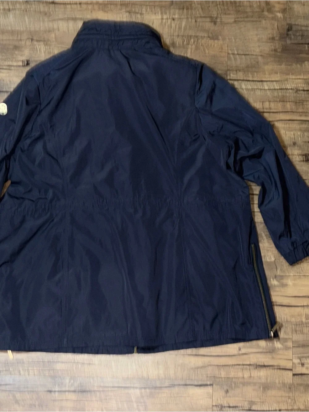 NWT Michael Kors Navy Rain Jacket Coat